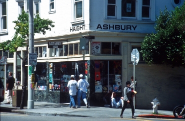 Haight Ashbury, seit den 1960er Jahren das Mekka der Flower-Power-Bewegung in San Francisco